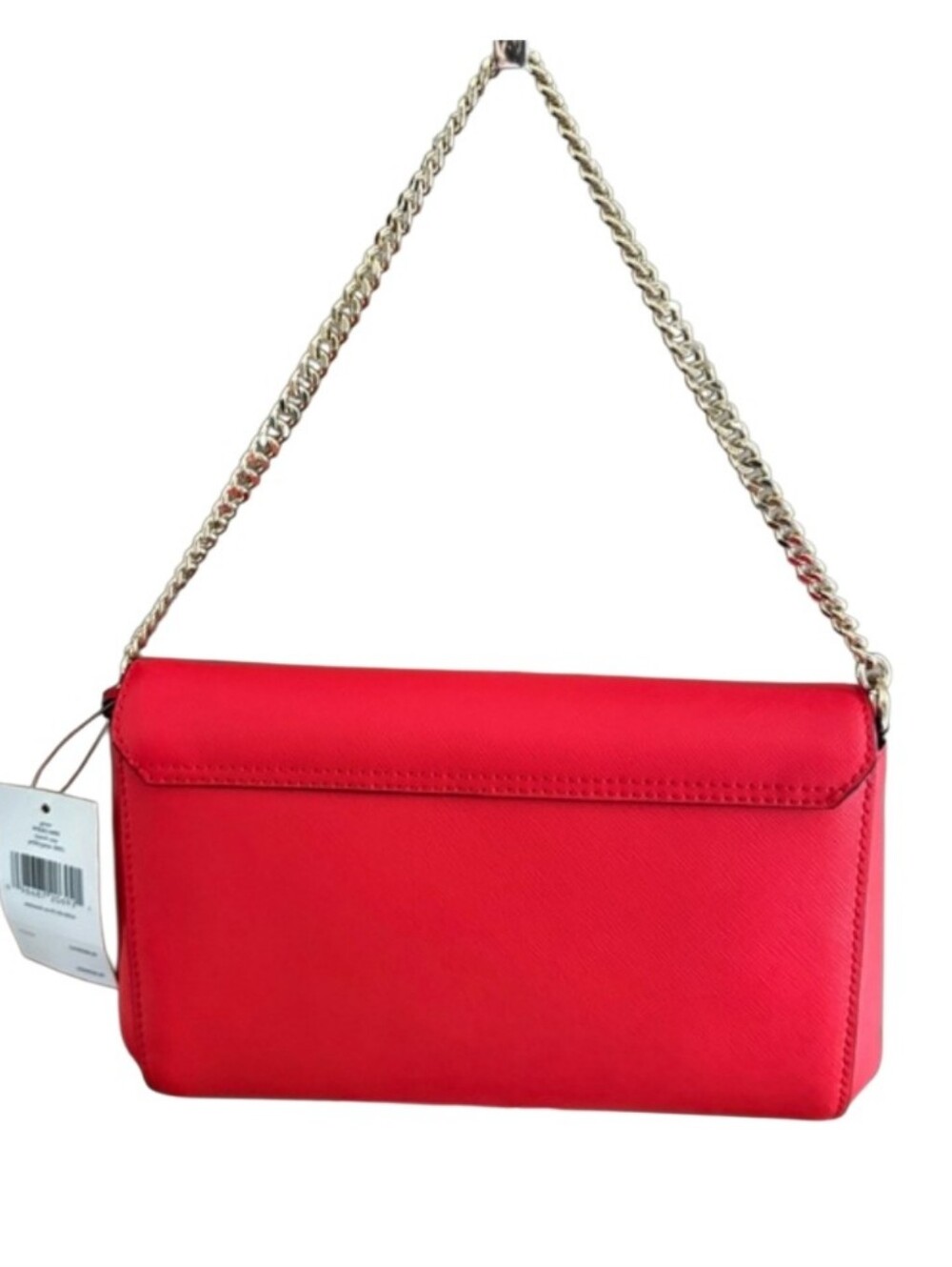 Kate Spade NWT Laurel Way Red Crossbody Bag with Gold Chain No Callouts Ret.$229 - Picture 5 of 10